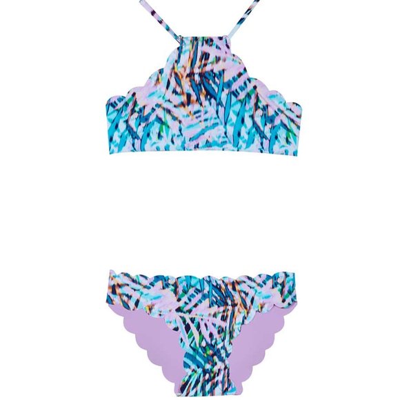PALMA REVERSIBLE SEAMLESS KIDS BIKINI BY PILYQ